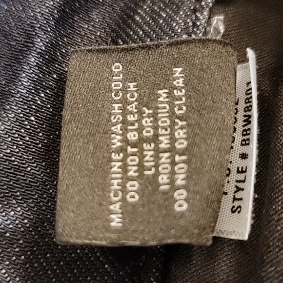 Buckle Black Skinny Jeans Size 34x32 - Picture 11 of 12